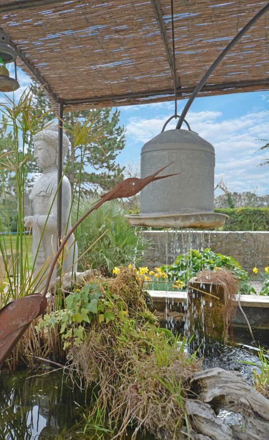 Le Mas Des Hirondelles Otel Saumane-de-Vaucluse Dış mekan fotoğraf